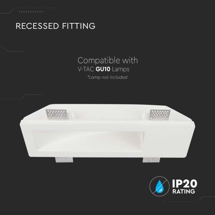 Foco LED V-TAC - Empotrable - GU10 - IP20 - Blanco-extra-3.webp