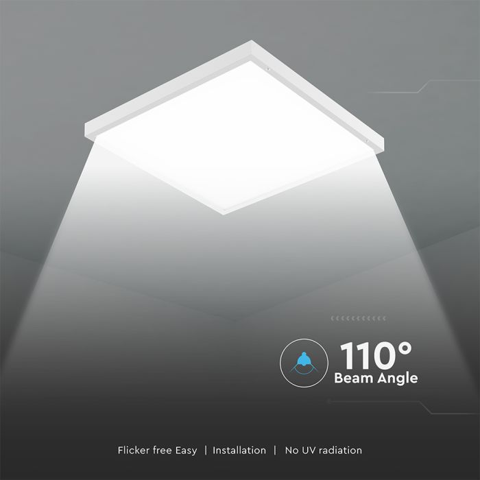 Paneles LED V-TAC - 60 x 60 - 120lm/w - IP20 - Blanco - 36W - 4320 Lúmenes - 6500K-extra-5.webp