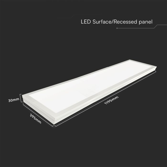 Paneles LED 2 en 1 V-TAC - Samsung - 120lm/w - IP20 - Blanco - 40W - 4400 Lúmenes - 6500K-extra-3.webp