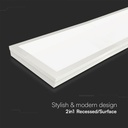 Paneles LED 2 en 1 V-TAC - Samsung - 120lm/w - IP20 - Blanco - 40W - 4400 Lúmenes - 6500K-extra-6.webp