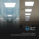 Paneles retroiluminados 2 en 1 V-TAC - 110lm/w - Samsung - IP20 - Blanco - 36W- 3960 Lúmenes - 6500K  - Pack de 6-extra-12.webp