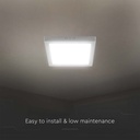 Mini panel LED V-TAC - Superficie retroiluminada - IP20 - Cuerpo blanco - 6W- 660 Lúmenes - 3000K-extra-5.webp