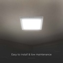 Mini panel LED V-TAC - Superficie retroiluminada - IP20 - Cuerpo blanco - 24W- 2640 Lúmenes - 6500K-extra-5.webp