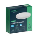 V-TAC LED Plafón redondo - Samsung - IP44 - Blanco - 18W- 1830 Lumens - 3000K-extra-7.webp