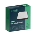 V-TAC LED Plafón cuadrado - IP44 - Negro - 48W- 5160 Lumens - 6500K-extra-7.webp