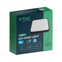 V-TAC LED Plafón cuadrado - Samsung - IP44 - Negro - 24W- 2500 Lumens - 3000K-extra-7.webp