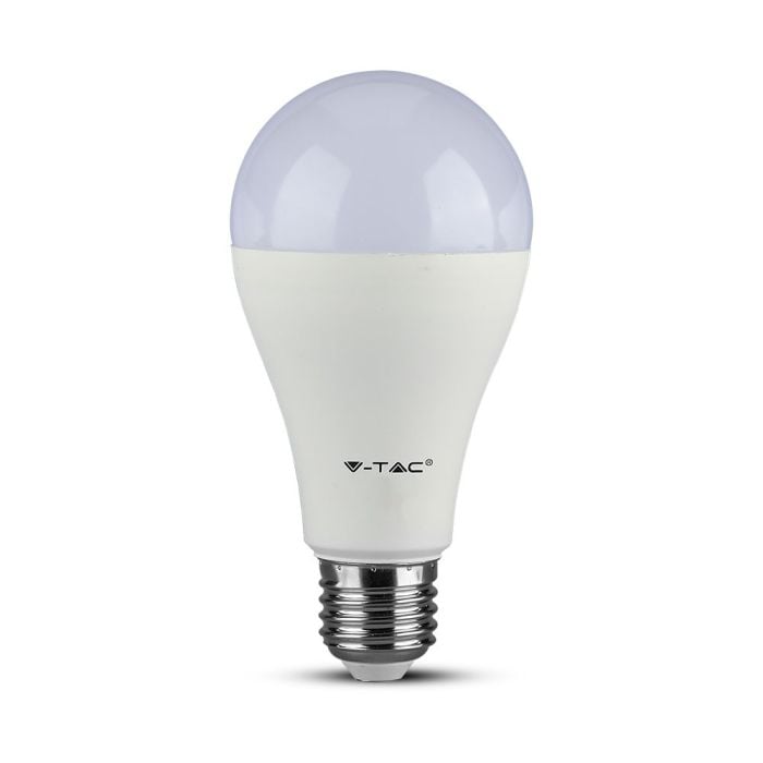 Bombilla LED V-TAC GLS - Samsung -  Soporte E27 - IP20 - Blanca - 15W - 1250 Lumens - 3000K - Pack de 25-extra-1.webp