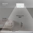 V-TAC LED Luz Techo - Sensor PIR - Samsung - IP20 - Blanco - 12W - 1100 Lumens - 3IN1-extra-8.webp