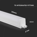 V-TAC Regleta LED T5 Integrada - Samsung - IP20 - Blanca - 4W - 400 Lumens - 4000K-extra-6.webp
