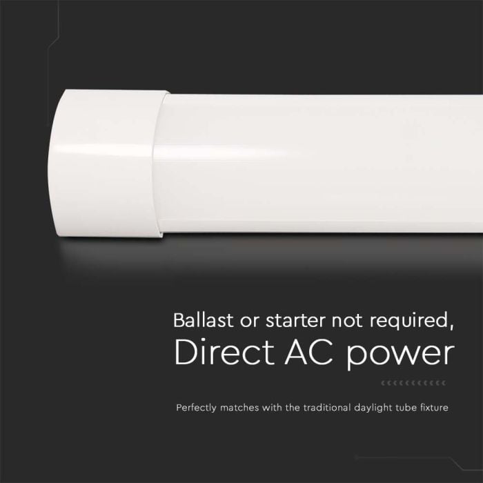 Regleta Prismática LED - Samsung - 100lm/w - IP20 - Blanca - 10W - 1000 Lúmenes - 6500K-extra-5.webp