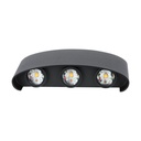 Aplique LED Semi Ovalado V-TAC - Bridgelux - Negro - IP65 Estanco - 5W - 630 Lumens - 3000K-extra-3.webp