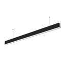 V-TAC Luminaria lineal LED colgante - Samsung - IP20 - Negro - 40W - 3270 Lumens - 4000K-extra-4.webp
