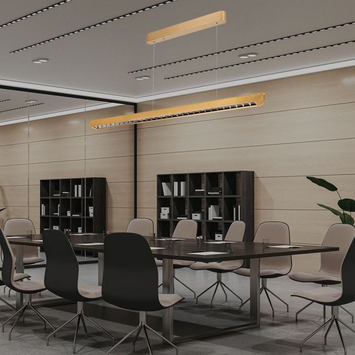 V-TAC LED Luz Lineal - Samsung - IP20 - Oro - 36W- 2880 Lumens - 3IN1-extra-1.webp