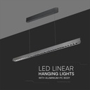 V-TAC LED Luz Lineal - Samsung - IP20 - Gris Mate - 36W- 2880 Lumens - 3IN1-extra-6.webp