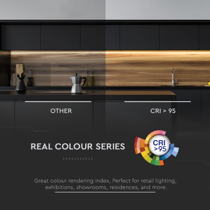 V-TAC Tira de Luz LED - Neón Flex Cubierta de Silicona - IP65 Impermeable - 6000K - Precio/1m (5m Rollo)-extra-8.webp