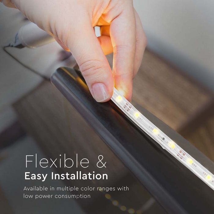 V-TAC Tira de Luz LED - IP65 Impermeable - Código de Color: Azul - Precio/1m (5m Rollo)-extra-6.webp