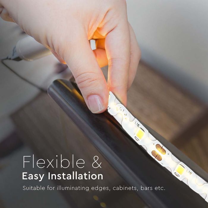 Tiras de luz LED V-TAC - Forma de S - IP20 - 3000K - Precio/1m (5m Rollo)-extra-8.webp