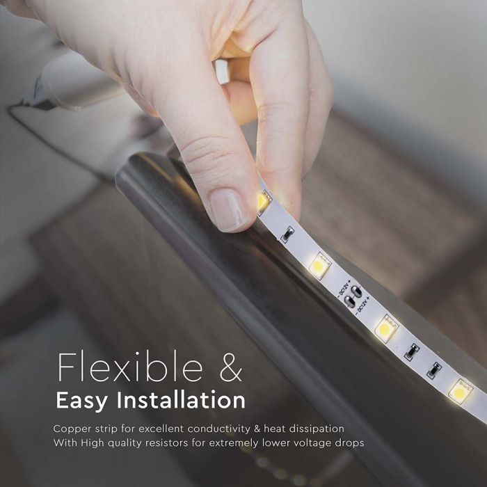 V-TAC Tira de Luz LED - IP20 - 6500K - Precio/1m (5m Rollo)-extra-5.webp
