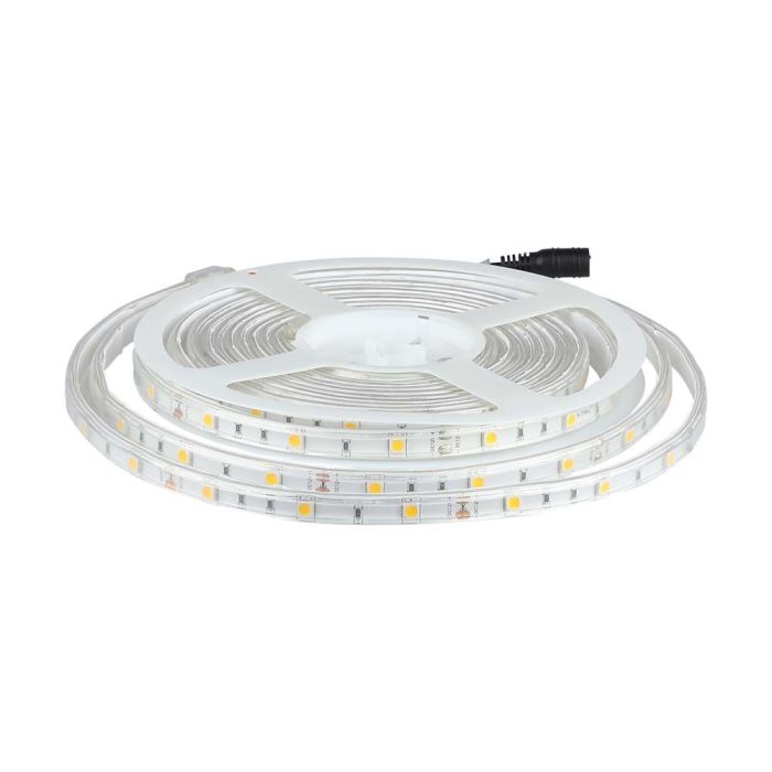 Tira de luz LED V-TAC - IP65 Impermeable - 4.8W- 4000K - Precio/1m (5m Rollo)-extra-1.webp