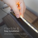 Tira de luz LED V-TAC - IP65 Impermeable - 4.8W- 4000K - Precio/1m (5m Rollo)-extra-6.webp