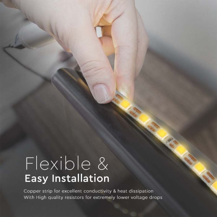 V-TAC Tira de Luz LED - IP20 - 6500K - Precio/1m (5m Rollo)-extra-4.webp