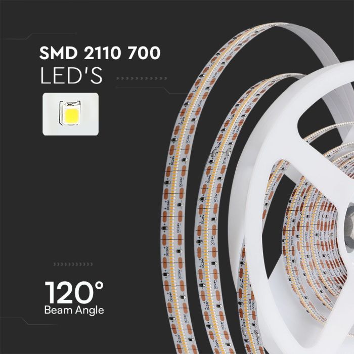 V-TAC Tira de Luz LED - IP20 - 3000K - Precio/1m (5m Rollo)-extra-4.webp