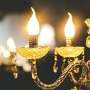 Bombilla LED V-TAC - Vela - Soporte E14 - IP20 - Transparente - 4W - 400 Lumens - 3000K-extra-1.webp