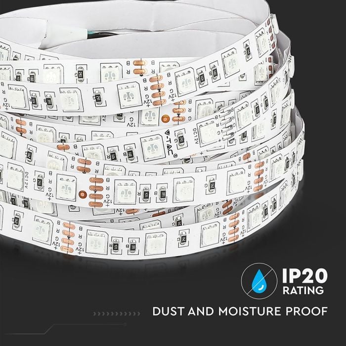 V-TAC Tira de Luz LED - IP20 - RGB - Precio/1m (5m Rollo)-extra-7.webp