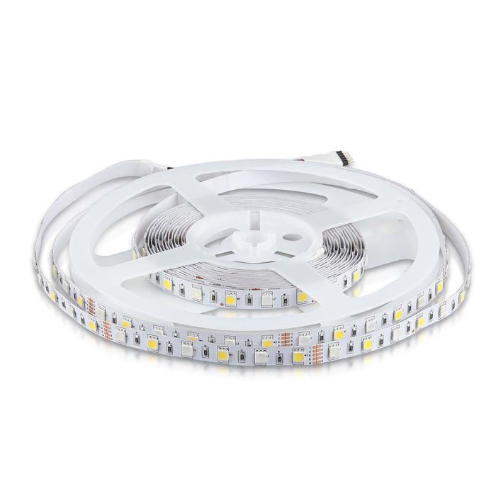 V-TAC Tira de Luz LED - IP20 - RGB + 6400K - Precio/1m (5m Rollo)-extra-1.webp