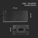 Tiras de luz LED V-TAC - Accesorios - Fuente de alimentación de plástico - IP44 - 42W-extra-1.webp