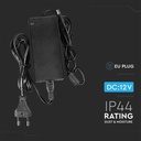 Tiras de luz LED V-TAC - Accesorios - Fuente de alimentación de plástico - IP44 - Negro - 60W-extra-1.webp