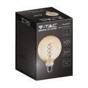 Bombilla LED V-TAC - G125 Globo - Soporte E27 - IP20 - Ámbar - 6W- 400 Lumens - 1800K-extra-5.webp
