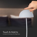 V-TAC Lámpara de Sobremesa Recargable - IP20 - Blanca - 3W - 100 Lumens - 3000K-extra-5.webp