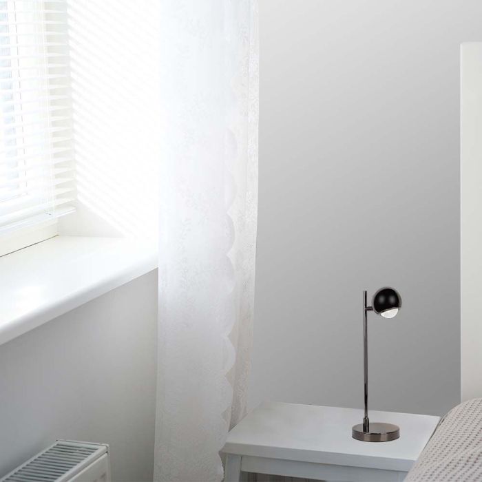 V-TAC Lámpara de Mesa - IP20 - Cuerpo Negro - 5W- 500 Lumens - 3000K-extra-2.webp