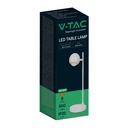 V-TAC Lámpara de Mesa - IP20 - Cuerpo Blanco - 5W- 500 Lumens - 3000K-extra-6.webp