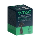 V-TAC Lámpara de Sobremesa Recargable - IP20 - Negra - 3W - 200 Lumens - 3IN1-extra-7.webp