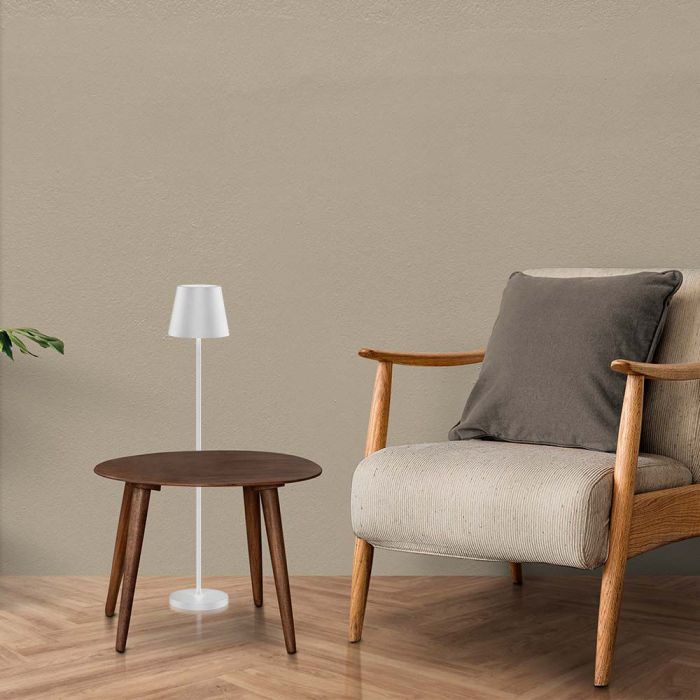 V-TAC Lámpara de Pie Ajustable - IP54 - Cuerpo Blanco - 4W - 300 Lumens - 3000K-extra-3.webp