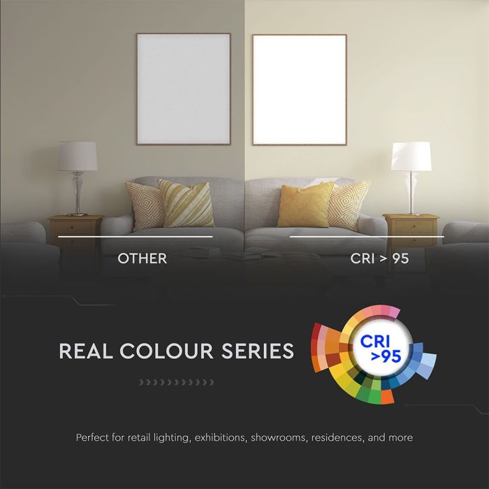 V-TAC LED Foco de carril - IP20 - Negro - 45W- 2300 Lumens - 5000K-extra-4.webp