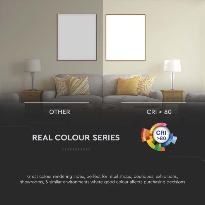 V-TAC LED Magnetic Foco de carril - IP20 - Negro - 25W- 2850 Lumens - 3000K-extra-5.webp