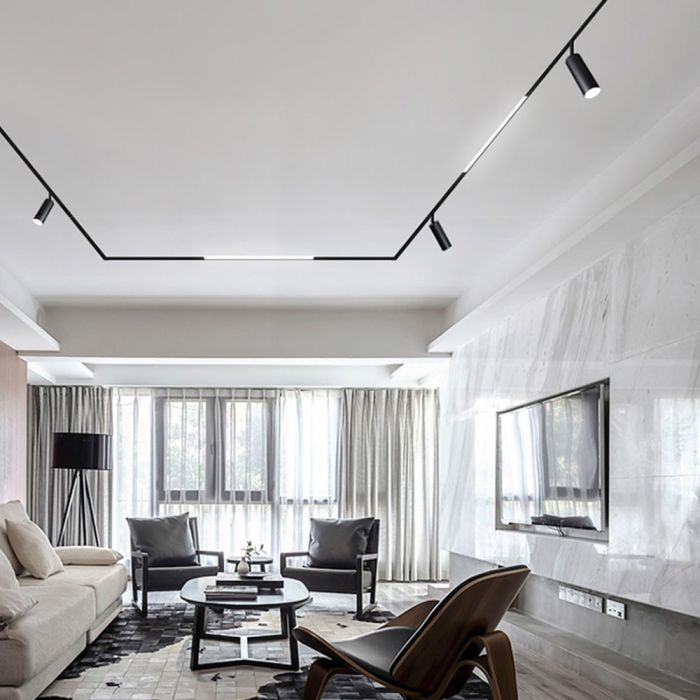 V-TAC LED Foco de carril magnético- IP20 - 15W - 900 Lumens - 4000K-extra-1.webp