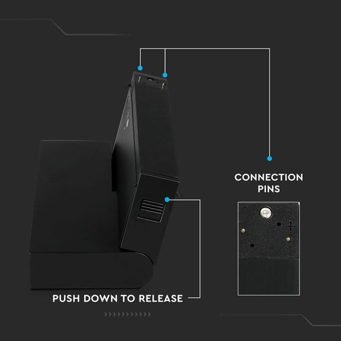 V-TAC LED Foco de carril magnético - Luz Lineal - IP20 - 20W - 1200 Lumens - 4000K-extra-7.webp