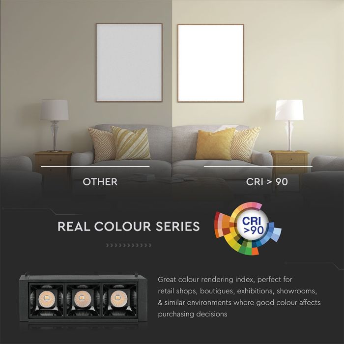 Carril Magnético LED - Proyector Lineal - IP20 - 3W - 240 Lumens - 4000K-extra-5.webp