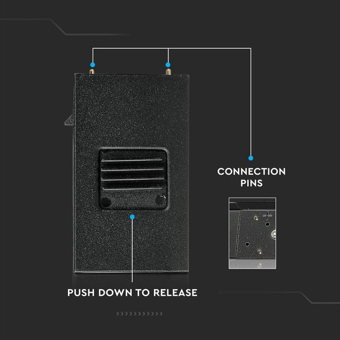 V-TAC LED luminaria magnética - Luz Lineal - IP20 - 30W - 2700 Lumens - 3000K-extra-8.webp