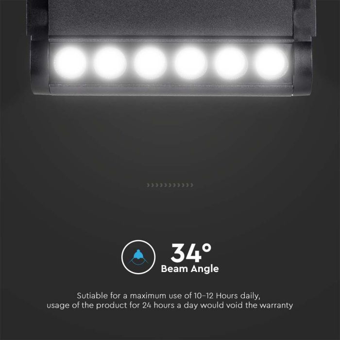 Carril Magnético LED - IP20 - 5W- 600 Lumens - 6400K-extra-9.webp