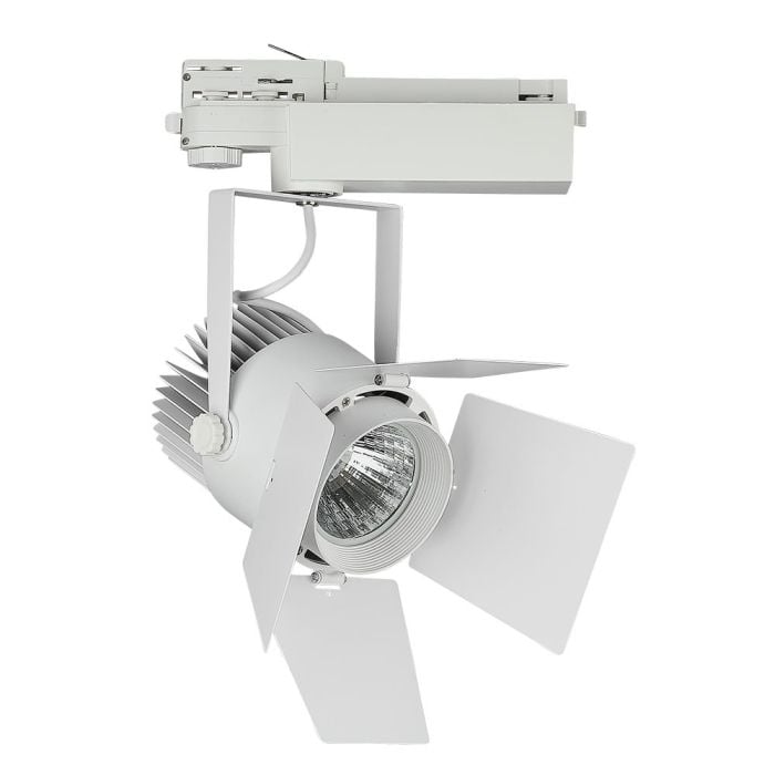 V-TAC LED Foco de carril - Samsung - IP20 - Blanco - 33W - 2640 Lumens - 5000K