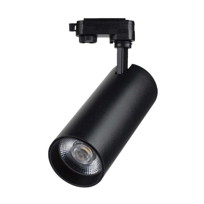 V-TAC LED COB Foco de carril - IP20 - Negro - 40W- 3150 Lumens - 3IN1