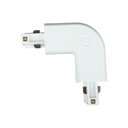 V-TAC LED Foco de carril - Accesorios - Conector de carril 4L - IP20 - Blanco