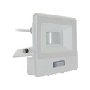 Proyector LED V-TAC - Samsung - Sensor PIR - Impermeable IP65 - Negro - 20W - 1510 Lúmenes - 6500K