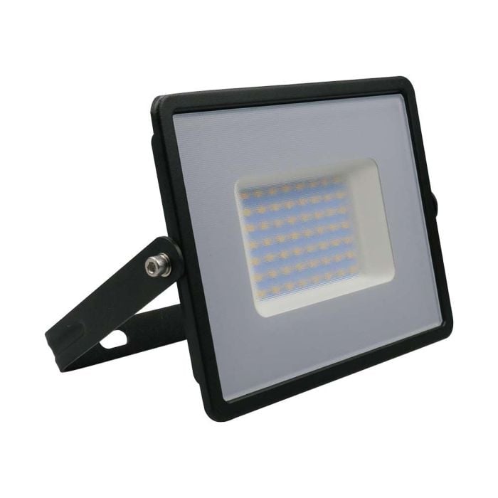 Proyector LED V-TAC - Serie E - Impermeable IP65 - Negro - 50W - 4300 Lúmenes - 6500K