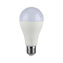 Bombilla LED V-TAC GLS -  Soporte E27 - IP20 - Blanca - 17W - 1710 Lumens - 6500K